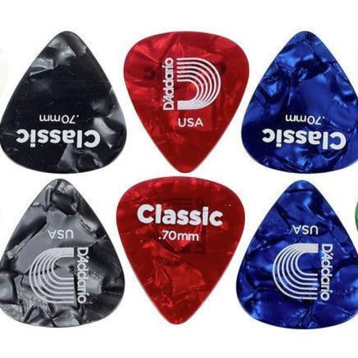Planet Waves 1CAP4-10 Pena Medium Assorted Pearl (10lu Paket) | Sedefli Karışık - Dengeli - Şık