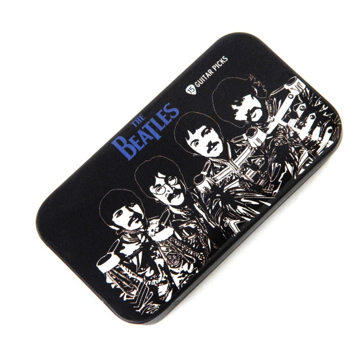 Planet Waves 1CAB4-15BT3 Beatles Pick Tin Sgt Peppers (Kutulu Set) | Metal Kutu - Hediye Seti - Koleksiyonluk