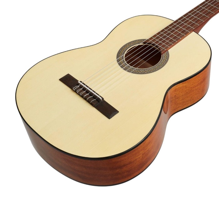 Cort Ac100sg Klasik Gitar (başlangıç Seviye) | Ladin Kapak, Geleneksel Ton Karakteri Ve Parlak Cila (gloss) Görünüm