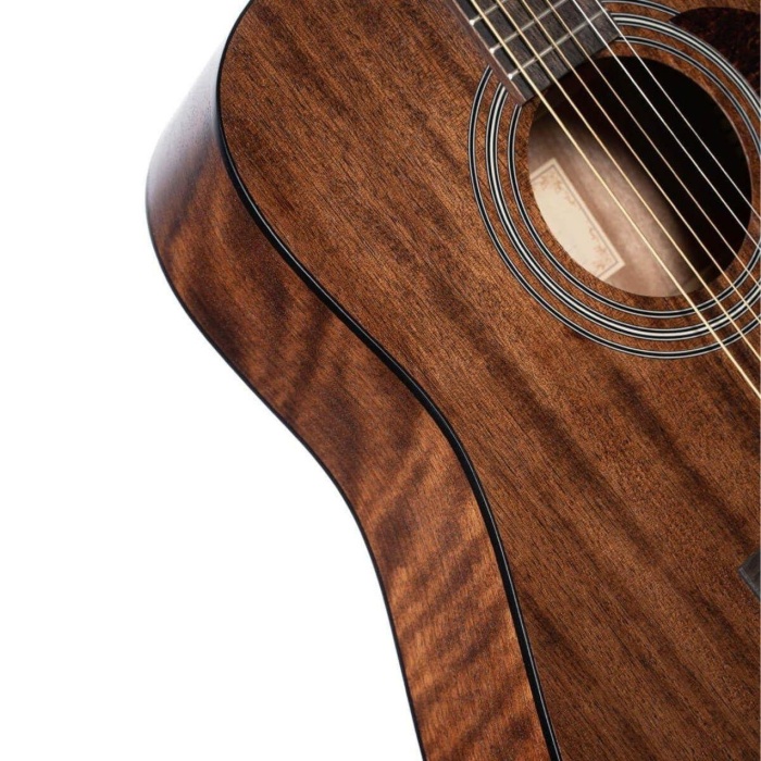 Cort EARTH60M OP Akustik Gitar | Masif Maun Kapak - Open Pore