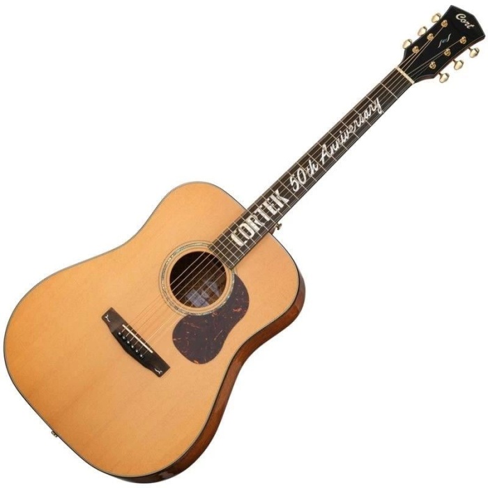 Cort GOLD-D6 50TH NAT Akustik Gitar | 50. Yıl Özel Seri - Çantalı Masif