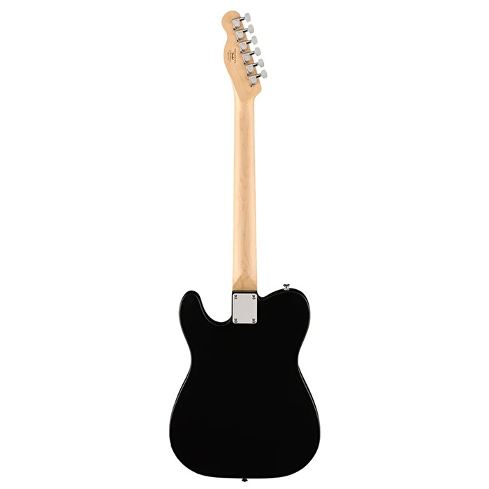 Squier 0379670506 Debut Telecaster Elektro Gitar (Siyah) | Başlangıç Seviyesi Laurel Klavye ve Dayanıklı Siyah Gövde