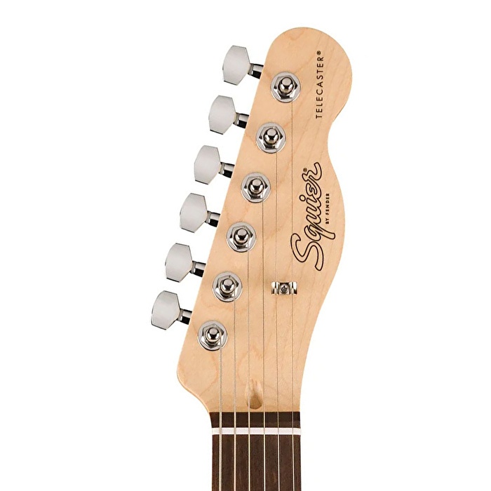 Squier 0379670506 Debut Telecaster Elektro Gitar (Siyah) | Başlangıç Seviyesi Laurel Klavye ve Dayanıklı Siyah Gövde