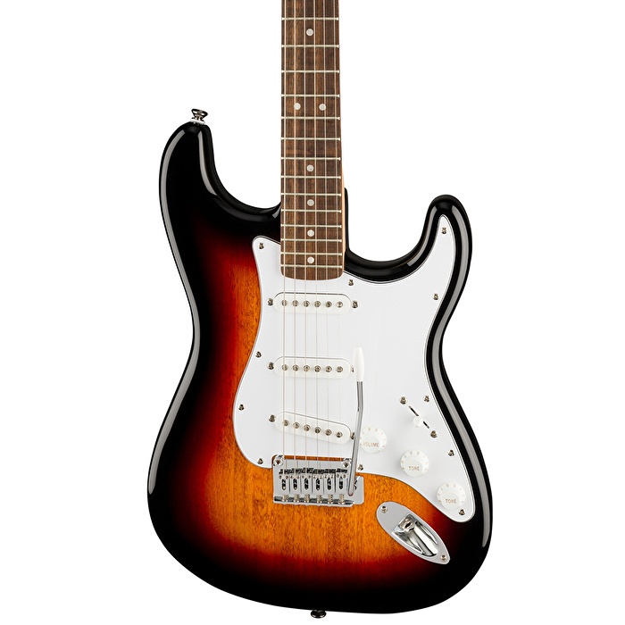 Squier 0378000500 Affinity Stratocaster Elektro Gitar (3-Color Sunburst) | Laurel Klavye Geleneksel Sunburst ve Seramik Manyetikler