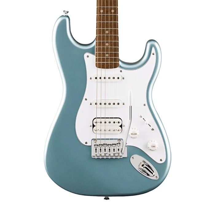 Squier 0378180583 Affinity Stratocaster Junior HSS Gitar (Ice Blue Metallic) | Kısa Skala Buz Mavisi Renk ve Başlangıç İçin İdeal