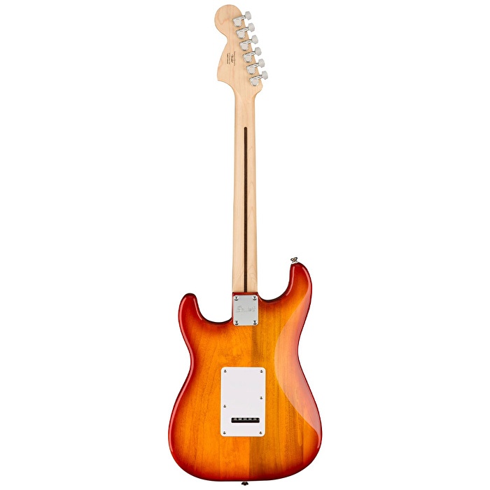 Squier 0378152547 Affinity Stratocaster FMT HSS Gitar (Sienna Sunburst) | Alevli Akçaağaç Kaplama Sienna Sunburst ve Modern Özellikler