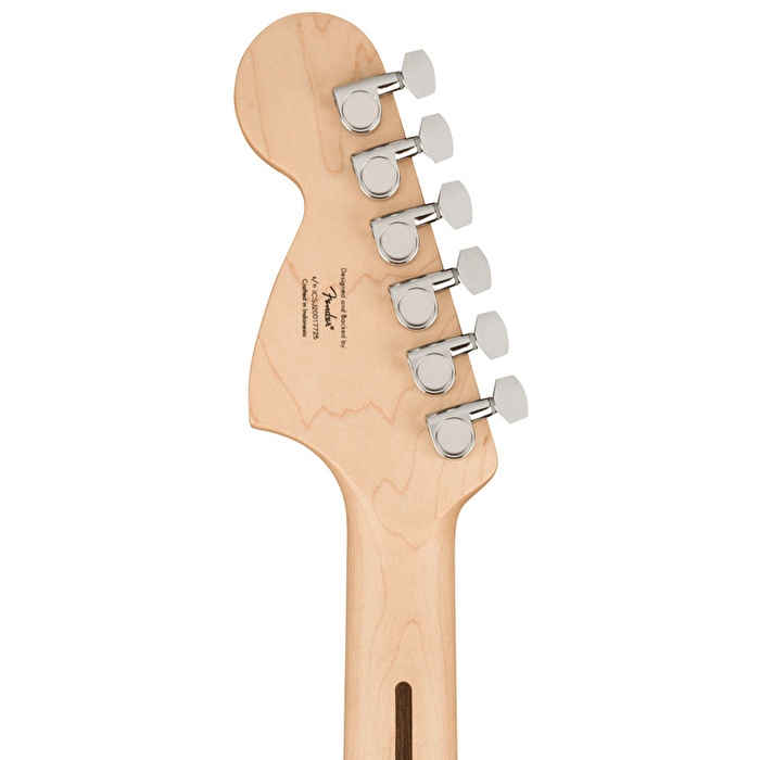 Squier 0378002505 Affinity Stratocaster Elektro Gitar (Olympic White) | Akçaağaç Klavye Beyaz Renk ve 2-Noktalı Tremolo