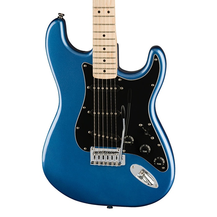 Squier 0378003502 Affinity Stratocaster Elektro Gitar (Lake Placid Blue) | Akçaağaç Klavye Mavi Renk ve İnce C Sap Profili