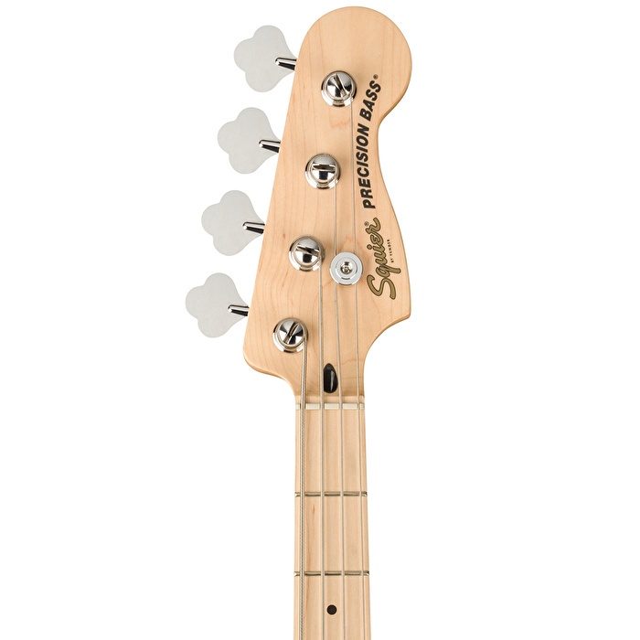 Squier 0378553506 Affinity Precision Bass PJ Gitar (Siyah) | Akçaağaç Klavye Siyah Gövde ve PJ Manyetik Esnekliği