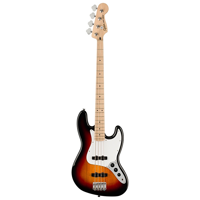 Squier 0378602500 Affinity Jazz Bass Gitar (3-Color Sunburst) | Akçaağaç Klavye İnce Sap ve Klasik J-Bass Tonları
