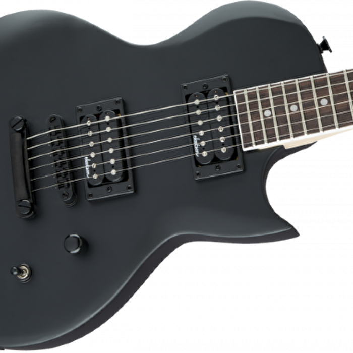 Jackson 2916902568 JS Monarkh SC JS22 Elektro Gitar (Satin Black) | Tek Cutaway Mat Siyah ve Yüksek Çıkışlı Humbuckerlar