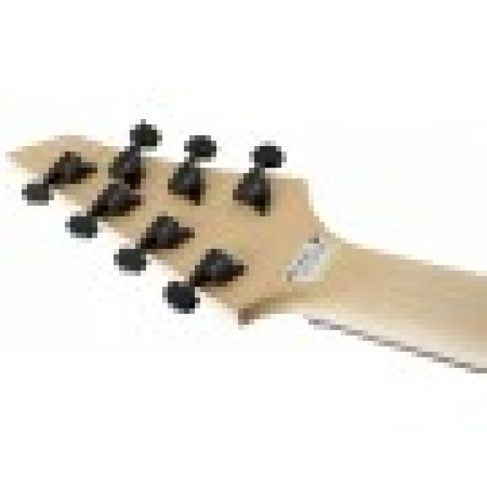 Jackson 2910132568 JS Dinky Arch Top JS22-7 7 Telli Elektro Gitar (Satin Black) | 7 Telli Başlangıç Modeli Uzatılmış Skala ve Mat Siyah