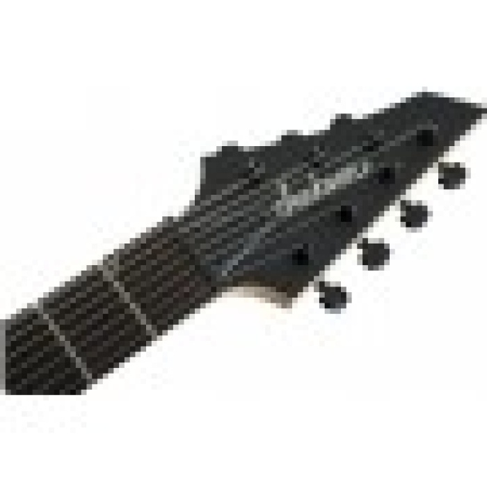 Jackson 2910132568 JS Dinky Arch Top JS22-7 7 Telli Elektro Gitar (Satin Black) | 7 Telli Başlangıç Modeli Uzatılmış Skala ve Mat Siyah