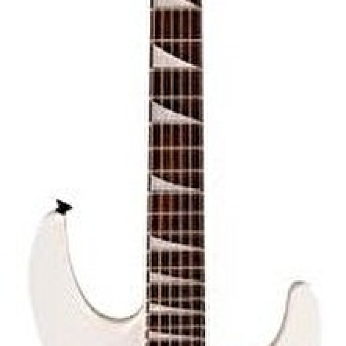Jackson 2910121500 JS Dinky Arch Top JS22 DKA Elektro Gitar (Snow White) | Amaranth Klavye Beyaz Renk ve 24 Jumbo Perde