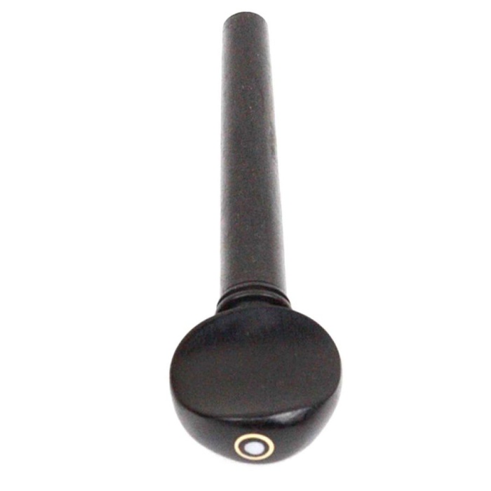 Melody TM-125 Abanoz Saz Burgusu (Sedef Noktalı) | Profesyonel El İşçiliği Sıkı Tutuş Sağlayan Abanoz Ağacı Estetik Görünüm