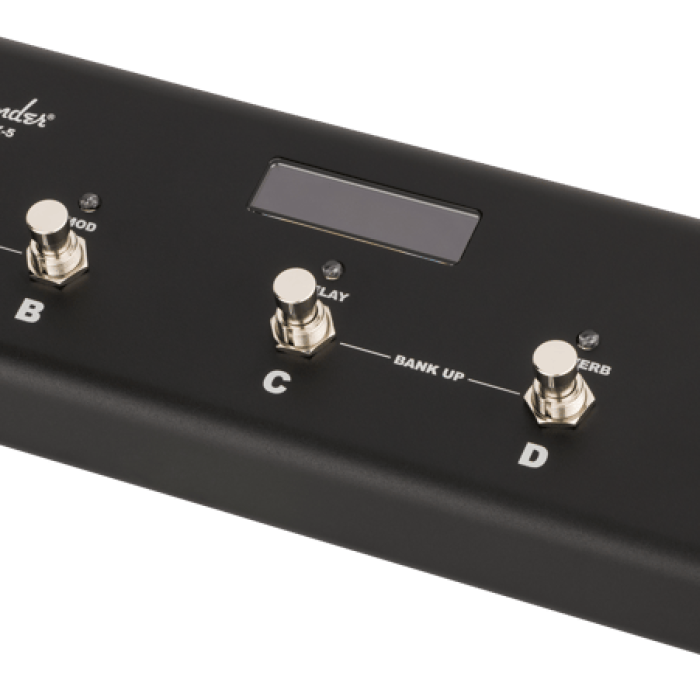 Fender 0994073000 LTX-5 Footswitch | Mustang LTX Amfiler İçin 5 Düğmeli Kontrol Pedalı