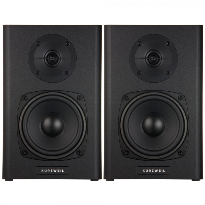 Kurzweil Ks-40a Aktif Referans Monitör Seti - Çift (profesyonel - Masaüstü Stüdyo Monitörü) | 2-yollu Aktif Sistem, 20w Rms Güç, Ahşap Kabinet Tasarımı, Manyetik Korumalı Sürücüler | Ölçüler: 230 X 148 X 180 Mm