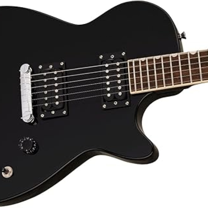 Gretsch 2814102506 Streamliner Jet Club Elektro Gitar (Jet Black) | Siyah Gövde BroadTron Manyetikler ve Uygun Fiyatlı Rock Makinesi