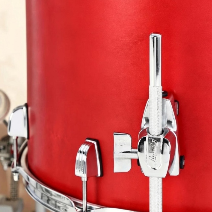 Ludwig LN34023TXPR Neusonic Downbeat Shell Set (Diablo Red) | Modern Rock Tonu Hafif Tasarım