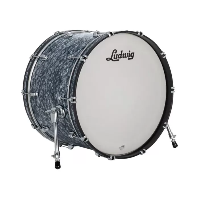 Ludwig LN34023TXA7 Neusonic Downbeat Shell Set (Blue Pearl) | Amerikan Yapımı Akçaağaç/Kiraz Gövde
