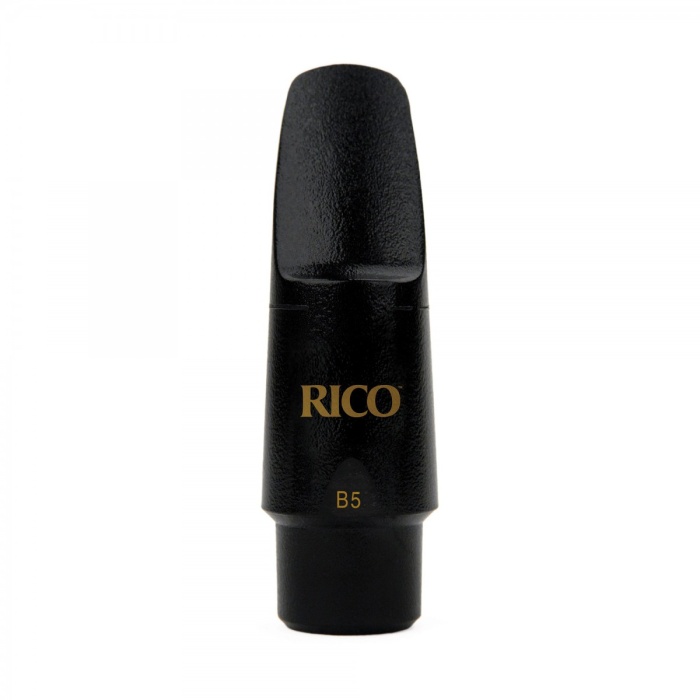DAddario RRGMPCSSXB5 Rico Graftonite Soprano Saksafon Beki B5 | B Chamber (Medium), 5 Numara Açıklık, Dayanıklı Polikarbonat Materyal ve Dengeli Ton