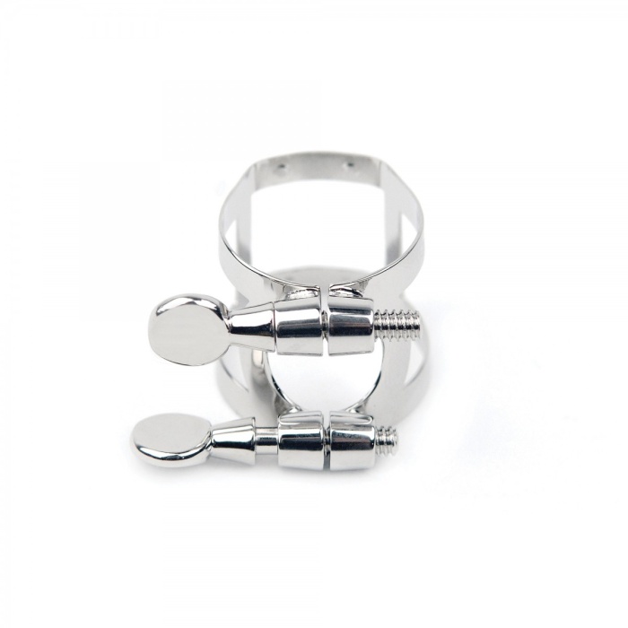 DAddario RTS1LN Rico Tenor Saksafon Bek Bilezik ve Kapak Seti | Nikel Kaplama Ligatür, Dayanıklı Plastik Kapak, Standart Ebonit Beklerle Uyumlu