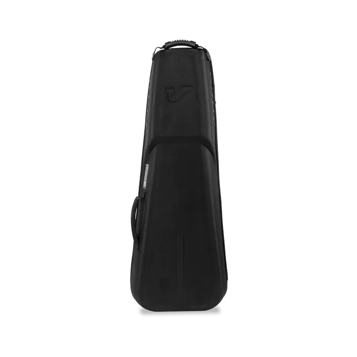 Gruv Gear KAPSULITE-PL-EB-BLK Kapsulite+ Bas Gitar Taşıma Çantası (Siyah) | Ultra Hafif Polikarbonat/ABS Sert Kabuk, TSA Kilit Uyumlu, Suya ve Darbeye Dayanıklı Fütüristik Tasarım