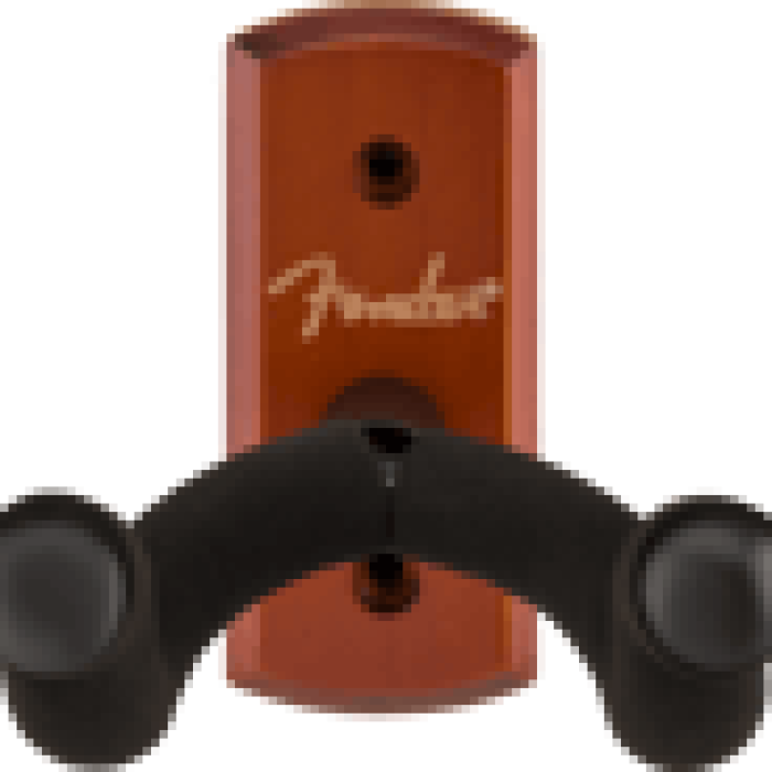 Fender 0991804033 Essentials Duvar Gitar Asma Aparatı (Rosewood) | Gülağacı Desenli Ahşap Tabanlı Her Mekana Uyumlu Askı