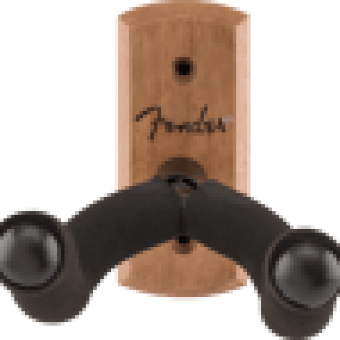 Fender 0991804042 Essentials Duvar Gitar Asma Aparatı (Walnut) | Ceviz Desenli Ahşap Tabanlı Klasik Görünümlü Askı