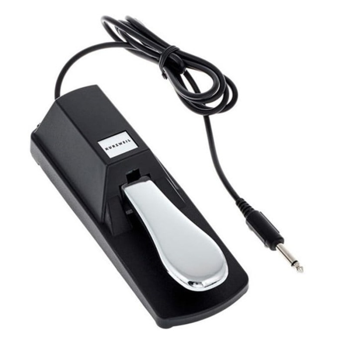 Kurzweil KP-3 Evrensel Switchli Sustain Pedalı | Tüm Klavye Markalarıyla Uyumlu Polarity Anahtarı ve Gerçek Piyano Pedalı Hissi