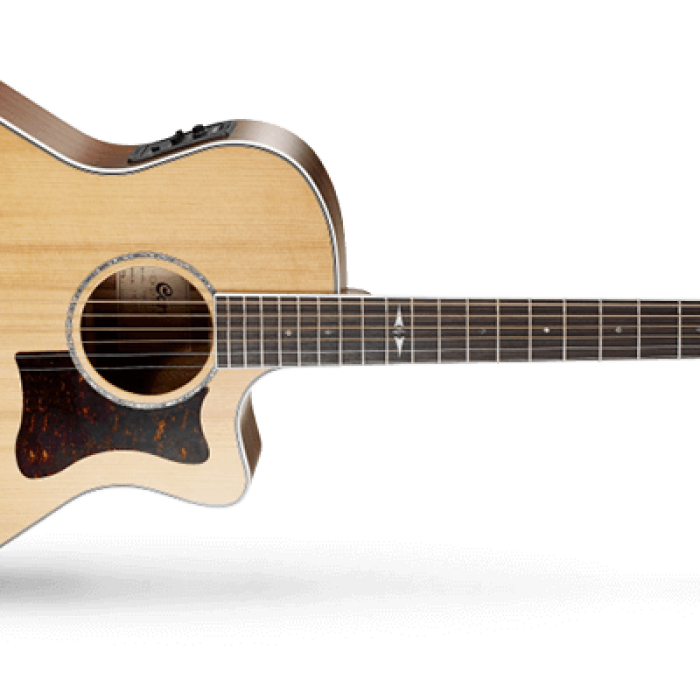 Cort Ga5F-Bwns Elektro Akustik Gitar Naturel | Grand Audıtorıum Kasa Doğal Saten İspanyol