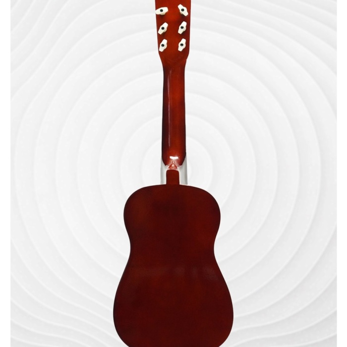 Hawiian U202-CF 6 Telli Çocuk Gitarı (Ceviz Rengi) | Gitar Eğitimine Başlangıç İçin Küçük Kasa Rahat Sap Yapısı Dolgun Ses