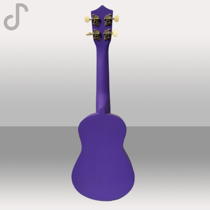 Hawiian XU21-1-PP Soprano Ukulele (Mor) | Derin Mor Tonları Akıcı Klavye Geçişleri Ritim ve Akor İçin Kusursuz Ses