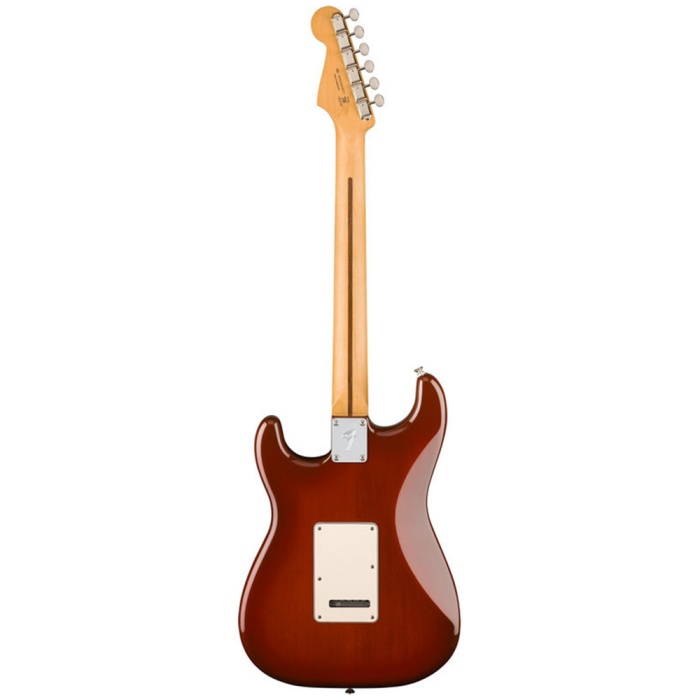 Fender 0140542545 Player II Stratocaster HSS Elektro Gitar (Transparent Mocha Burst) | Odacıklı (Chambered) Maun Gövde, Akçaağaç Klavye ve HSS Manyetik Dizilimi