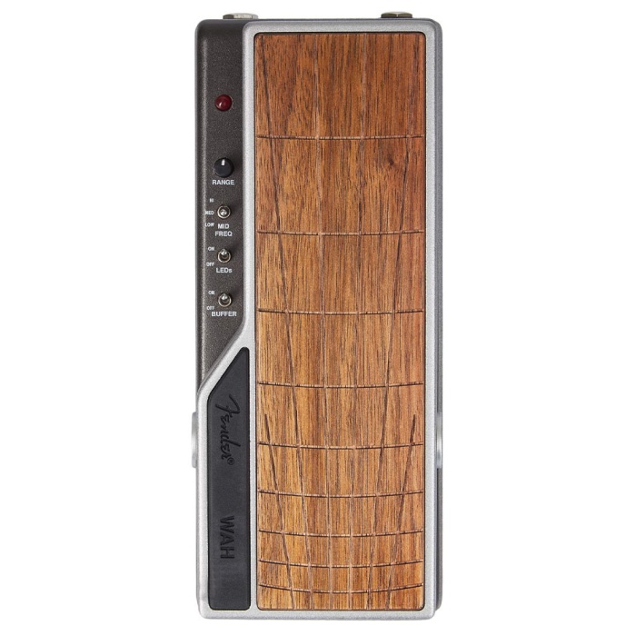 Fender 0234555000 Tread-Light Wah Gitar Efekt Pedalı | Dahili Alt Aydınlatma, Ayarlanabilir Tork ve Üç Yollu Frekans Anahtarı