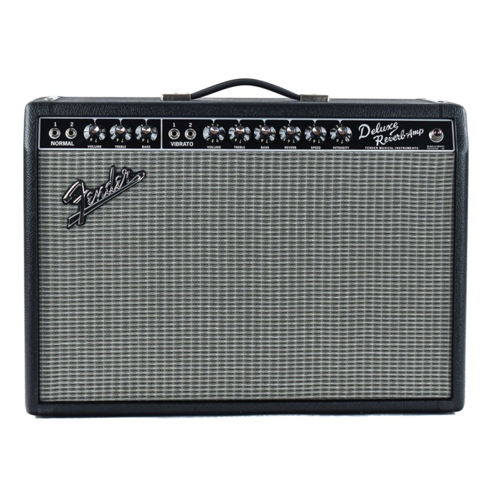 Fender 0217460000 65 Deluxe Reverb Elektro Gitar Kombo Amfisi | 22 Watt Lambalı Devre, Jensen C12K Hoparlör ve Klasik Reverb/Vibrato