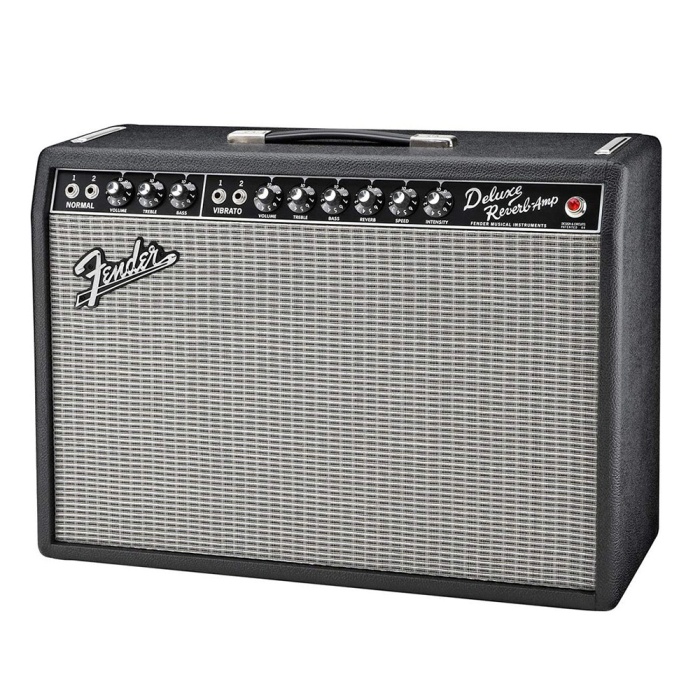 Fender 0217460000 65 Deluxe Reverb Elektro Gitar Kombo Amfisi | 22 Watt Lambalı Devre, Jensen C12K Hoparlör ve Klasik Reverb/Vibrato