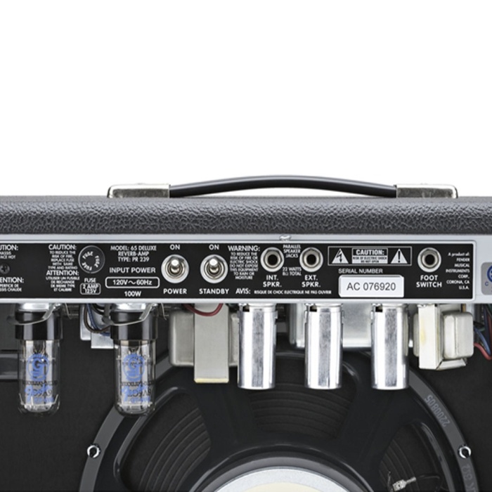 Fender 0217460000 65 Deluxe Reverb Elektro Gitar Kombo Amfisi | 22 Watt Lambalı Devre, Jensen C12K Hoparlör ve Klasik Reverb/Vibrato