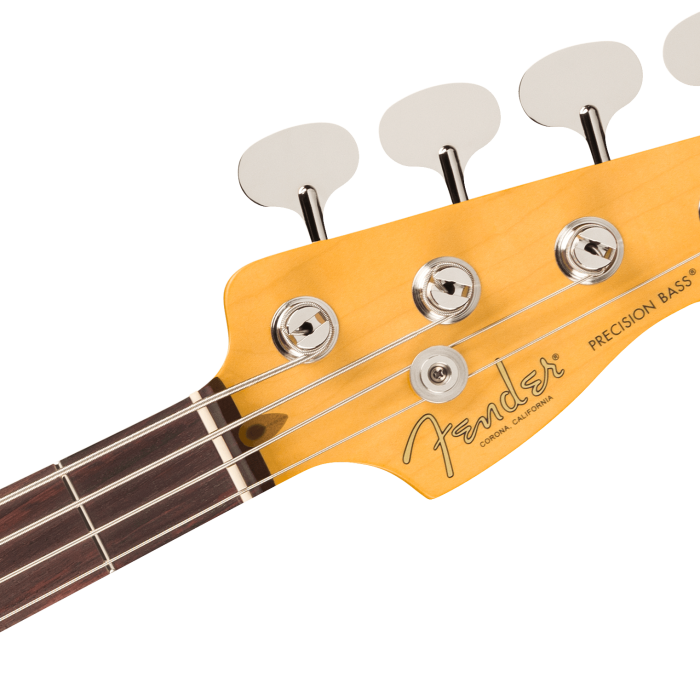 Fender 0198632379 American Professional Classic Precision Bass Gitar (Faded Lake Placid Blue) | Akçaağaç Klavye, Bölünmüş Single-Coil Manyetik ve 1963 C Sap Formu