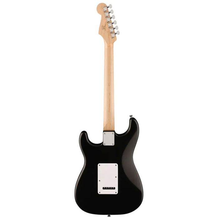 Squier 0379600506 Debut Series Stratocaster Elektro Gitar (Black) | Laurel Klavye, Üçlü Single-Coil Manyetik Dizilimi ve İnce Sap Profili