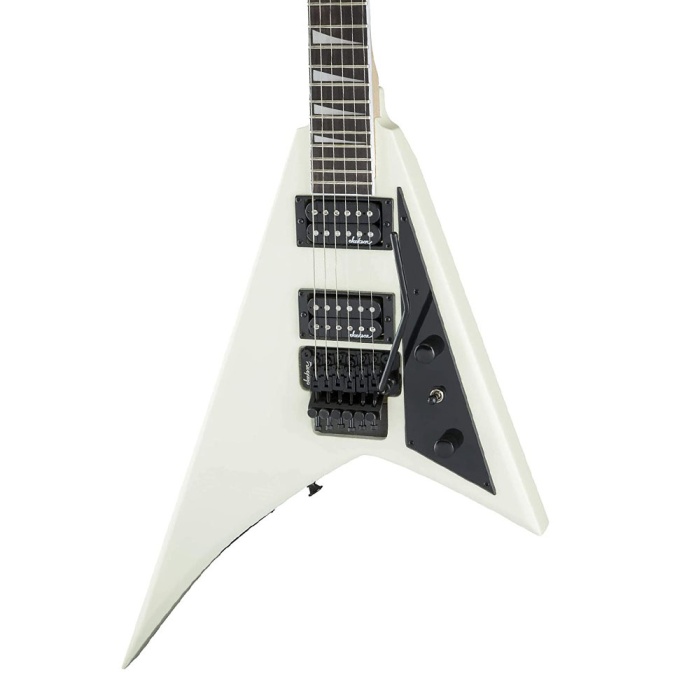 Jackson 2910147557 JS Series Rhoads JS32 Elektro Gitar (Ivory) | Amaranth Klavye, Bolt-on Sap ve Yüksek Çıkışlı Humbucker Manyetikler