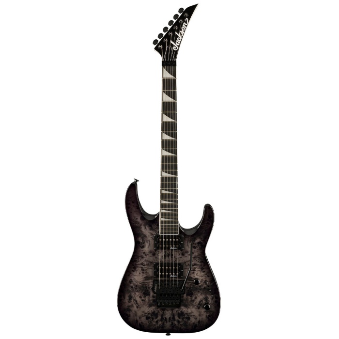 Jackson JS Dinky Arch Top JS32 DKAP Amaranth Klavye Transparent Black Elektro Gitar