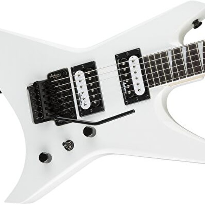 Jackson JS Warrior JS32 Amaranth Klavye Snow White Elektro Gitar