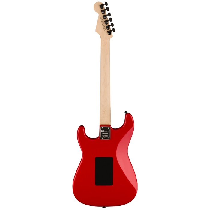 Charvel Pro-Mod Plus So-Cal Style 1 HH HT Sabit Köprü Abanoz Klavye Ferrari Red w/Bag Elektro Gitar