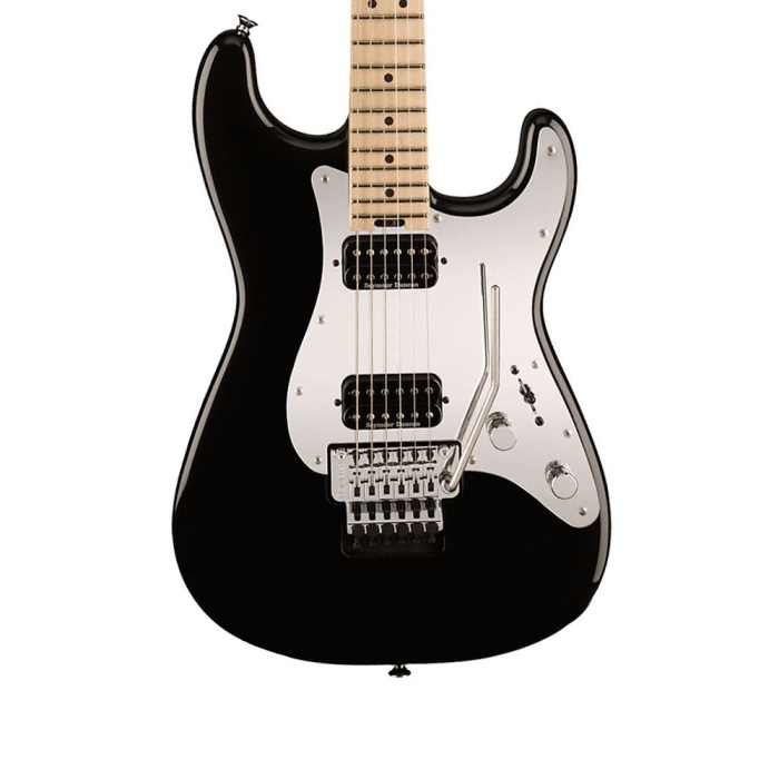 Charvel Pro-Mod So-Cal Style 1 HH FR Akçaağaç Klavye Gloss Black Elektro Gitar