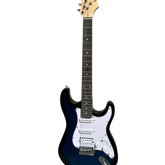 Lilya St309-ssh/bl Elektro Gitar - Mavi (eğitim - Ssh Strat) | 1 Humbucker - 2 Single Manyetik, Parlak Mavi Bitiş, Ergonomik Gövde Tasarımı | Ölçü: 4/4 Tam Boy (standart Yetişkin)