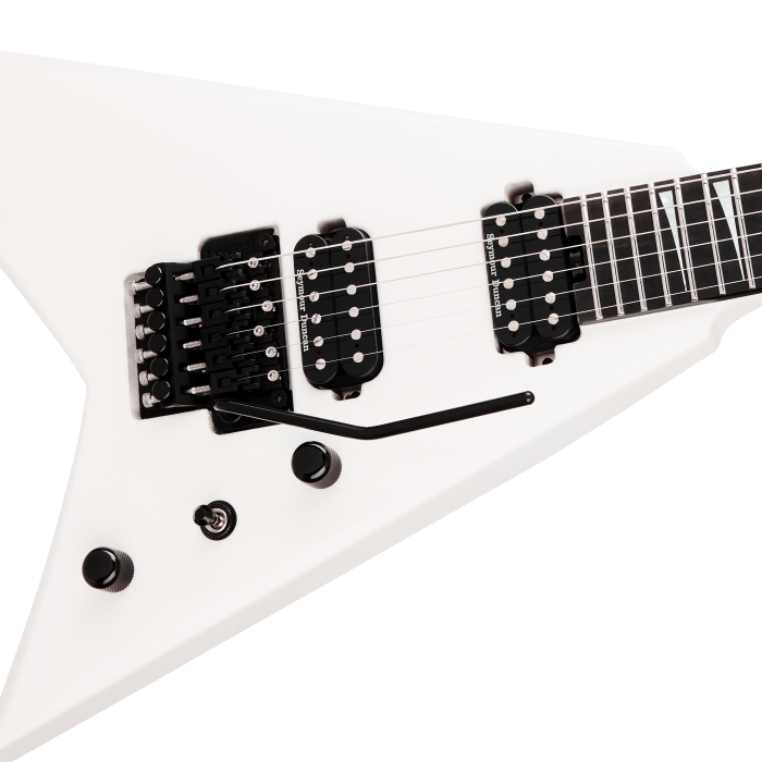 Jackson American Series Rhoads RR24 Abanoz Klavye Snow White Elektro Gitar