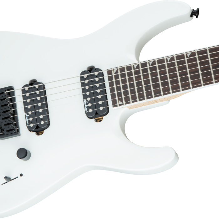 Jackson JS Dinky Arch Top JS32-7 DKA HT Amaranth Klavye Snow White 7 Telli Elektro Gitar