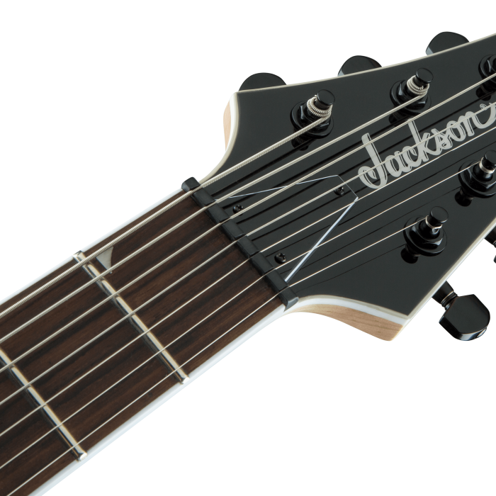 Jackson JS Dinky Arch Top JS32-7 DKA HT Amaranth Klavye Snow White 7 Telli Elektro Gitar