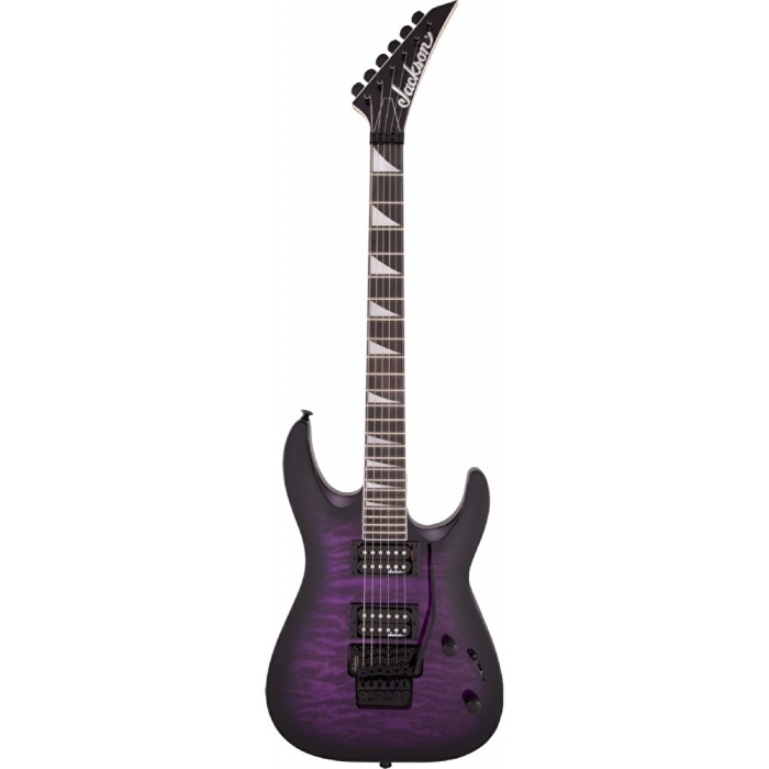 Jackson 2918809592 Js Series Dinky Arch Top Js32Q Dka Ht Elektro Gitar (transparent Purple Burst - Amaranth Klavye) | Js Serisi Sabit Köprü (hardtail) Ve Kapitone Akçaağaç Üst Kapak